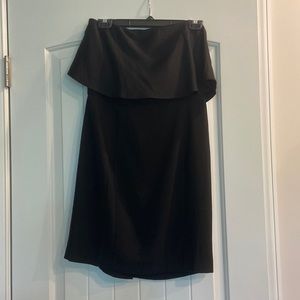 NWT Strapless Black Dress Fabrik